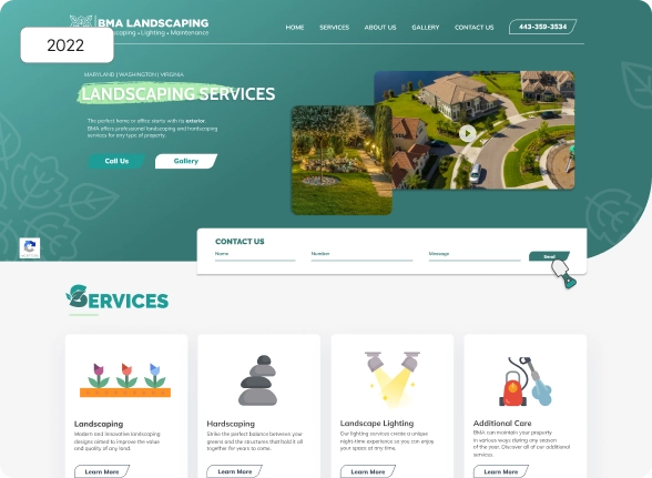 Case Study BMA Old Website