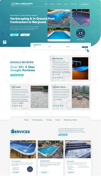 BMA Landscaping Swimming Pools & Patios